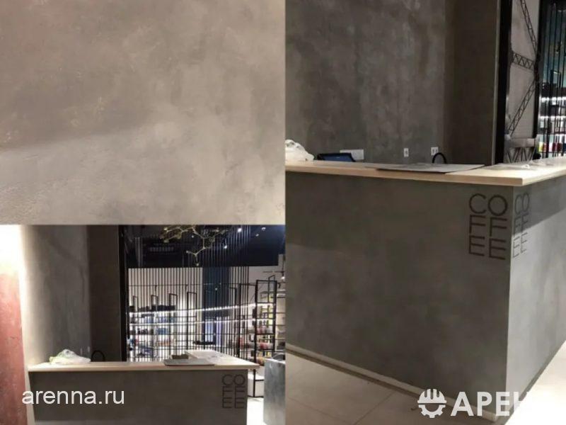 Нанесения декоративных материалов красок шёлк песок Траверти, Ялта