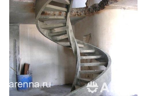 Монолитные бетонные лестницы