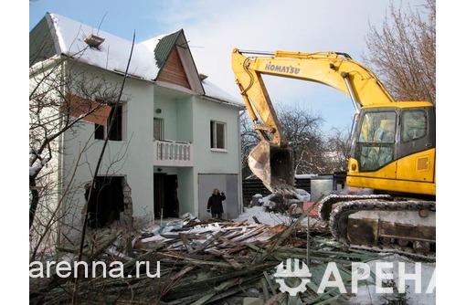 Строительство зданий и сооружений, демонтажные работы.