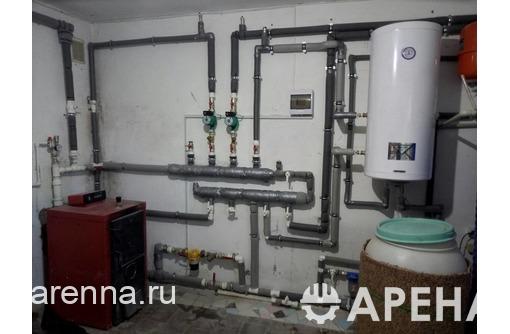 Установка отопительных котлов, монтаж системы отопления, водоснабжения, установка сантехприб в Ялте.