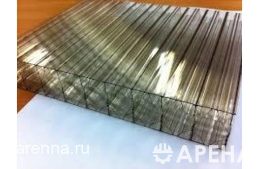 Поликарбонат сотовый 4-16мм и монолитный 3-10мм от завода, режем и доставляем профессионально